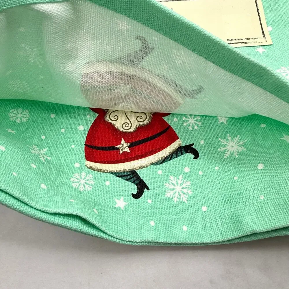 NWT Johanna Parker Christmas Santa Placemats Set of 4
